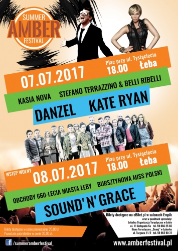 [Konkurs!] Summer Amber Festival 2017, Bilety już do kupienia!