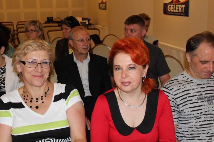 Konwencja Platformy Obywatelskiej. Jacek Protas wspiera Elżbietę Gelert