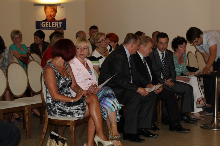Konwencja Platformy Obywatelskiej. Jacek Protas wspiera Elżbietę Gelert