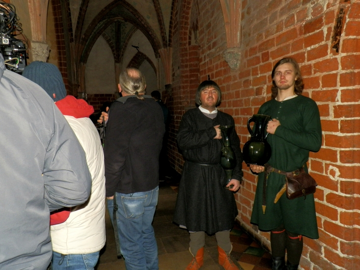 Korona królów. Zdjęcia na zamku w Malborku