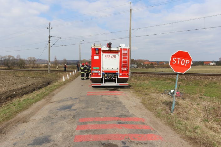 Kraksa pociągu z autem (+ foto)