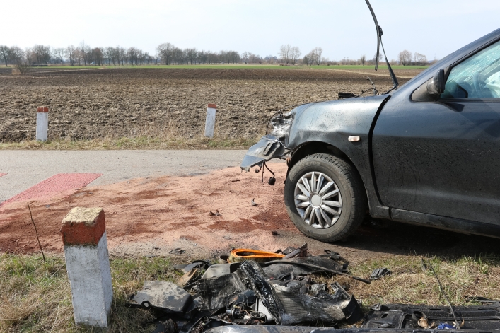 Kraksa pociągu z autem (+ foto)