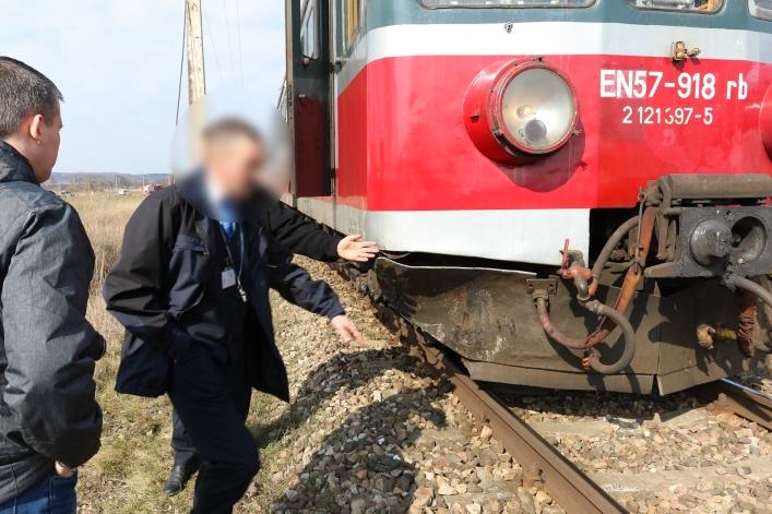 Kraksa pociągu z autem (+ foto)