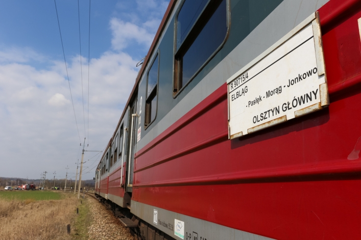 Kraksa pociągu z autem (+ foto)