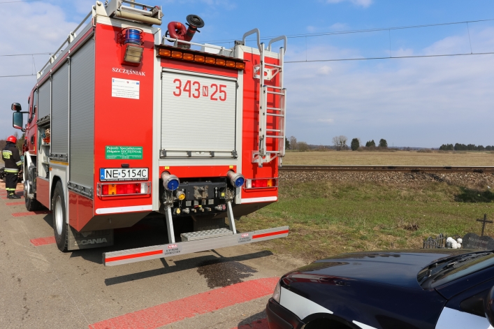 Kraksa pociągu z autem (+ foto)