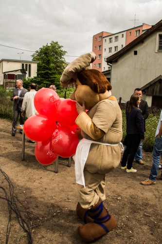 Kreatywne podwórko przy ul. Teatralnej już otwarte. Zobacz naszą galerię