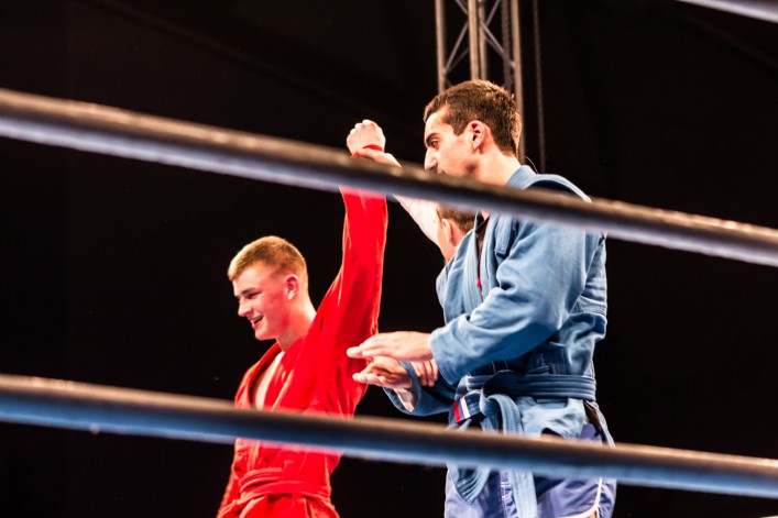 Krew, pot i łzy...szczęścia. GSW Fighter w Elblągu.