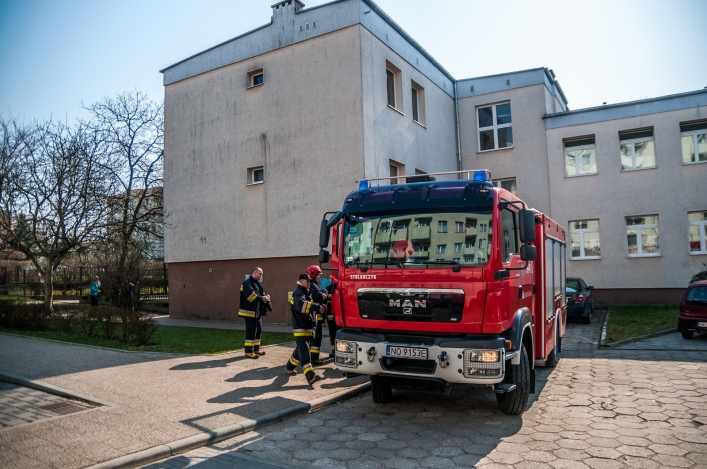 Kwas w Szkole Podstawowej!  Uczniowie ewakuowani