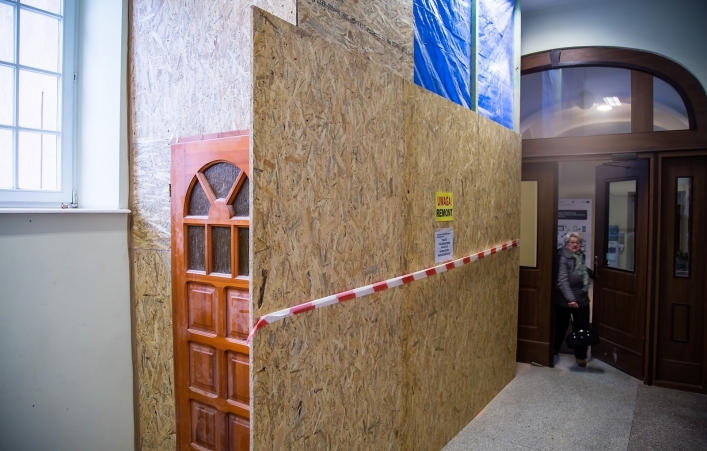 Łazienka jest zamknięta. Wkrótce w urzędzie skorzystają z niej niepełnosprawni (+foto)