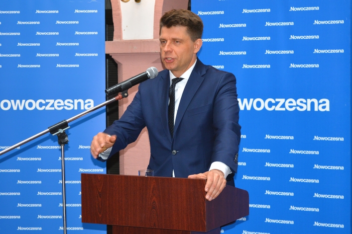 Lider Nowoczesnej spotkał się z mieszkańcami Elbląga