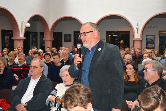 Lider Nowoczesnej spotkał się z mieszkańcami Elbląga