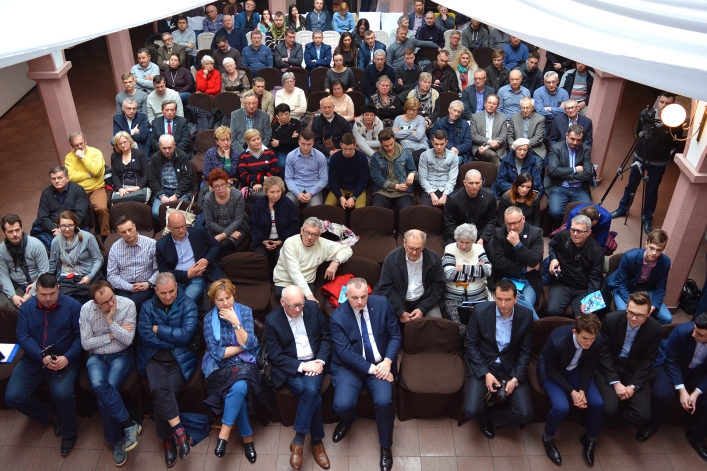 Lider Nowoczesnej spotkał się z mieszkańcami Elbląga