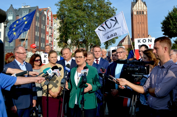 Liderzy PO i Nowoczesnej w Elblągu: Kiedy dojdziemy do władzy, pryzwrócimy Mały Ruch GranicznLiderzy Koalicji Obywatelskiej (Grzegorz Schetyna, Katarzyna Lubnauer, Barbara Nowacka) w Elblągu