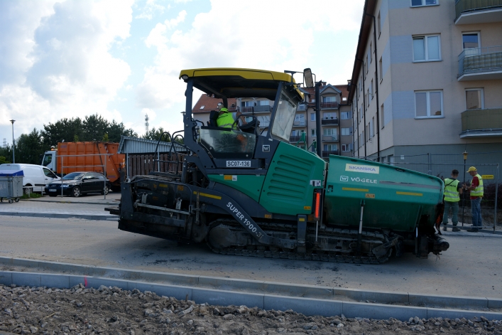 Lidl przy skrzyżowaniu Ogólnej i al. Jana Pawła II (26 lipca 2018 r.)