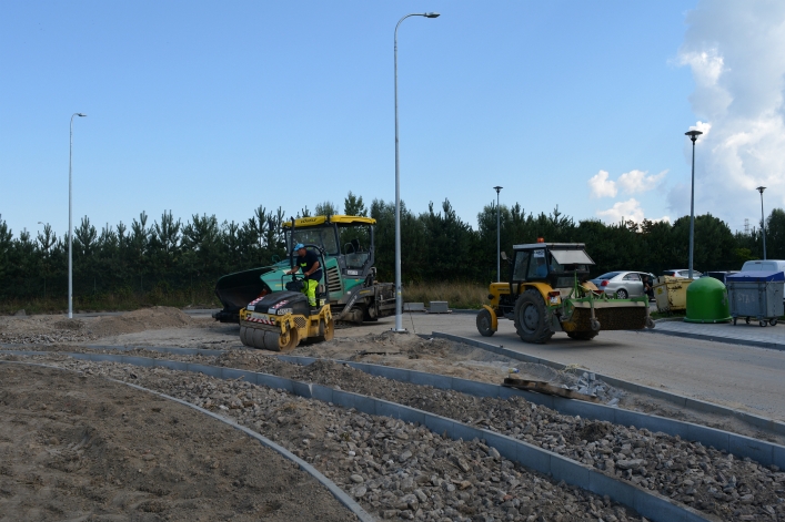 Lidl przy skrzyżowaniu Ogólnej i al. Jana Pawła II (26 lipca 2018 r.)