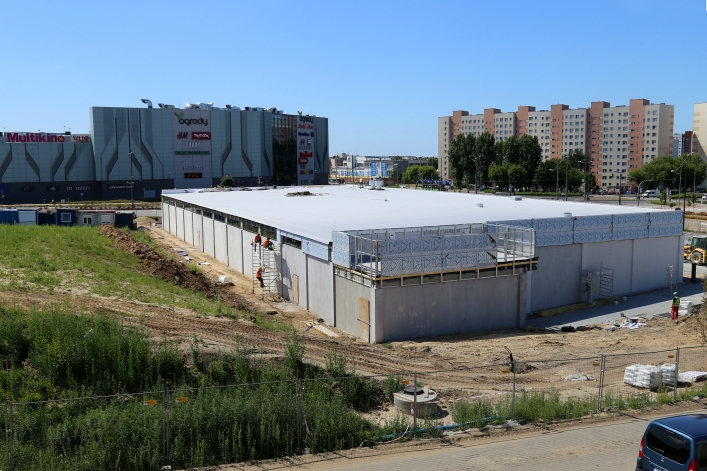 Lidl przy skrzyżowaniu Ogólnej i al. Jana Pawła II