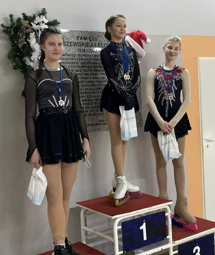 Łyżwiarki figurowe z Elbląga na podium w ogólnopolskich zawodach! (+ zdjęcia)