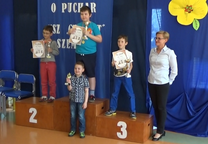 Mali szachiści z Elbląga stanęli na podium