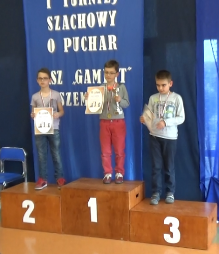 Mali szachiści z Elbląga stanęli na podium