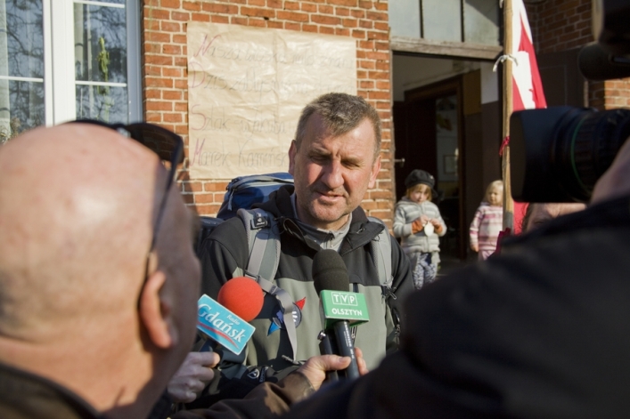 Marek Kamiński dotarł z Kaliningradu na Trzeci Biegun