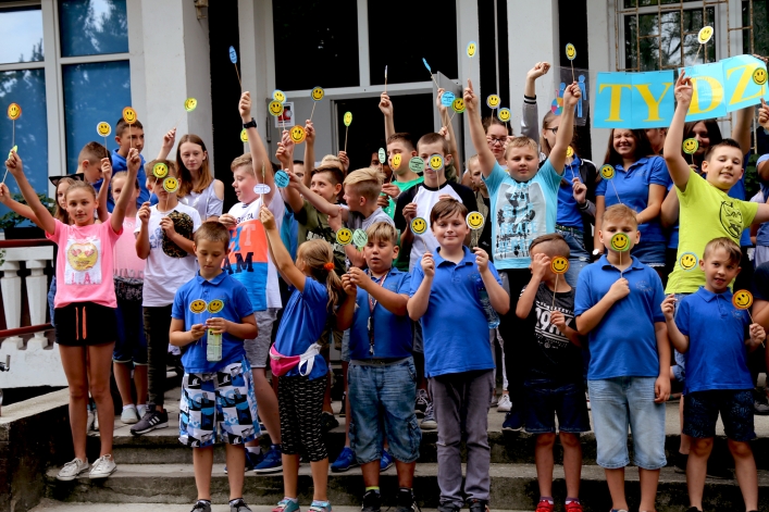 Marsz integracji w Szkole Podstawowej nr 6 w Elblągu