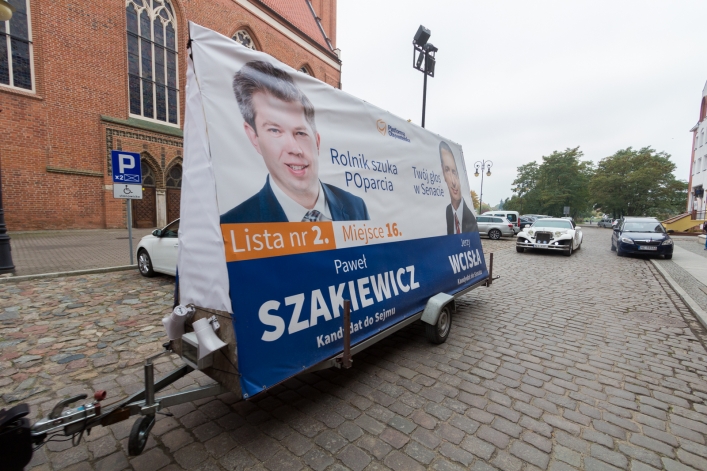 Marszałek Sejmu odwiedziła Elbląg. Popiera kandydatów Platformy Obywatelskiej