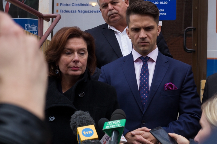 Marszałek Sejmu odwiedziła Elbląg. Popiera kandydatów Platformy Obywatelskiej