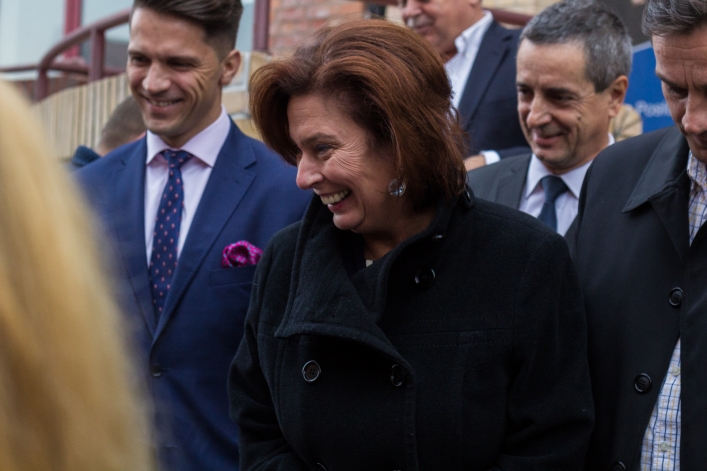 Marszałek Sejmu odwiedziła Elbląg. Popiera kandydatów Platformy Obywatelskiej