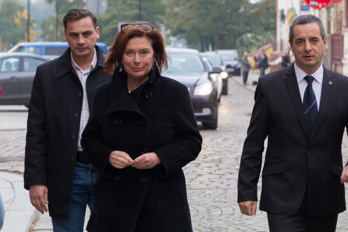 Marszałek Sejmu odwiedziła Elbląg. Popiera kandydatów Platformy Obywatelskiej