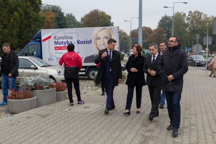 Marszałek Sejmu odwiedziła Elbląg. Popiera kandydatów Platformy Obywatelskiej