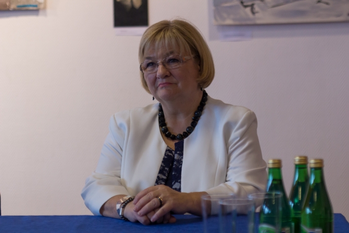 Marszałek Sejmu odwiedziła Elbląg. Popiera kandydatów Platformy Obywatelskiej