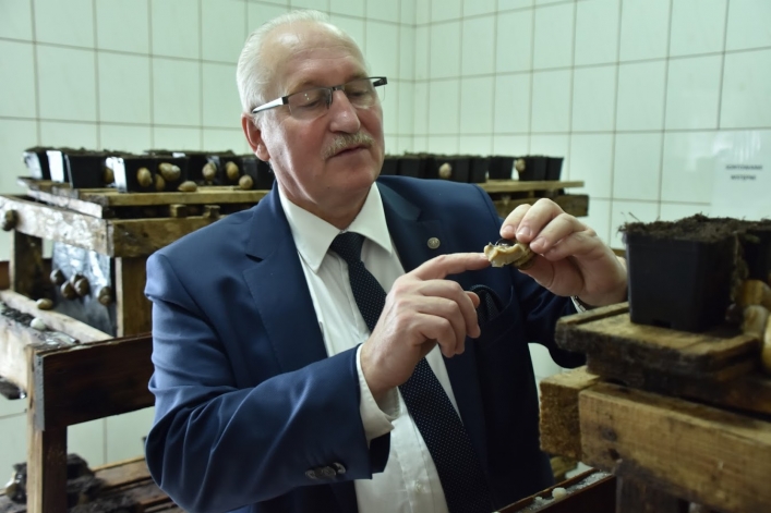 Marszałek województwa na farmie ślimaków: „Ślimacze tempo rozwoju jest im obce”