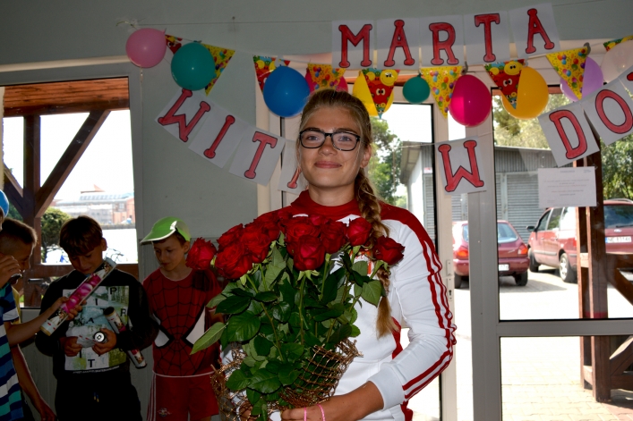 "Marta - witaj w domu!" Powitanie jednej z najlepszych kajakarek na świecie