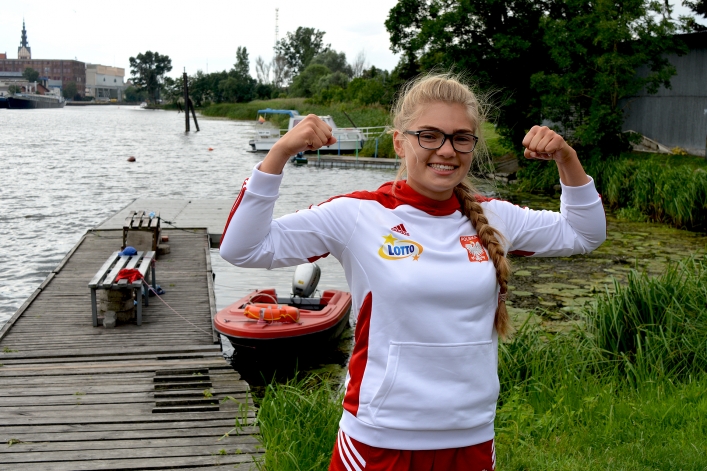 "Marta - witaj w domu!" Powitanie jednej z najlepszych kajakarek na świecie