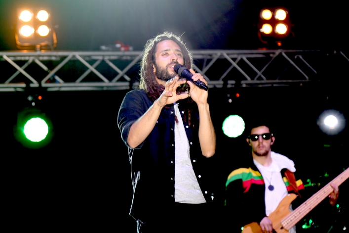 Mesajah z zespołem dał koncert w Elblągu