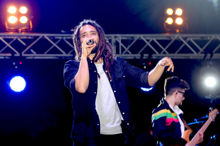 Mesajah z zespołem dał koncert w Elblągu