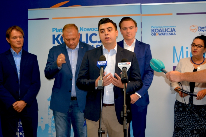 Michał Missan i jego drużyna
