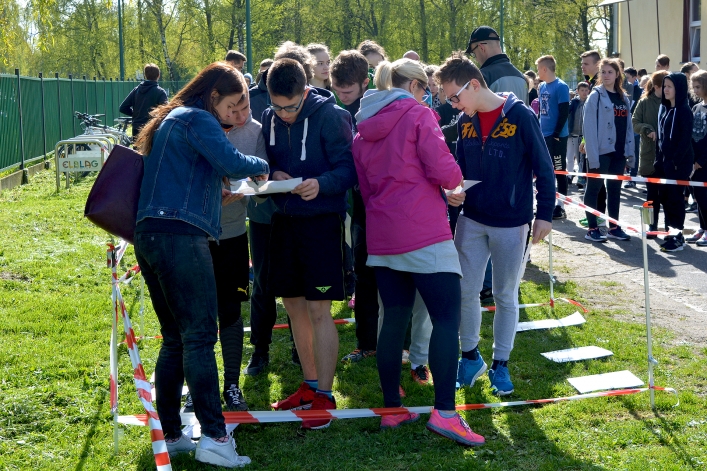 Międzyszkolne biegi na orientację przy Gimnazjum nr 7 (+ zdjęcia)
