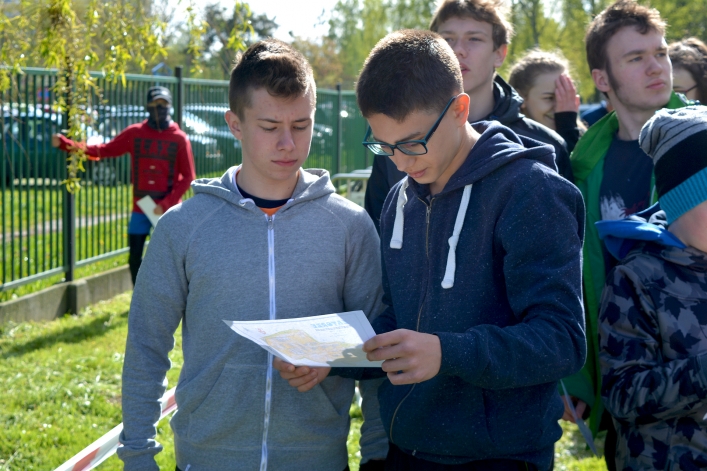 Międzyszkolne biegi na orientację przy Gimnazjum nr 7 (+ zdjęcia)