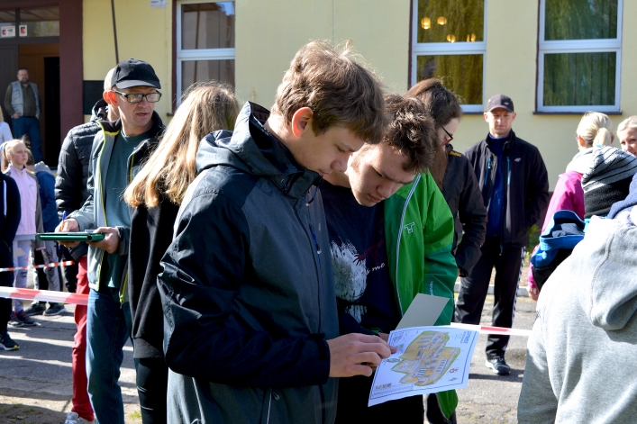 Międzyszkolne biegi na orientację przy Gimnazjum nr 7 (+ zdjęcia)