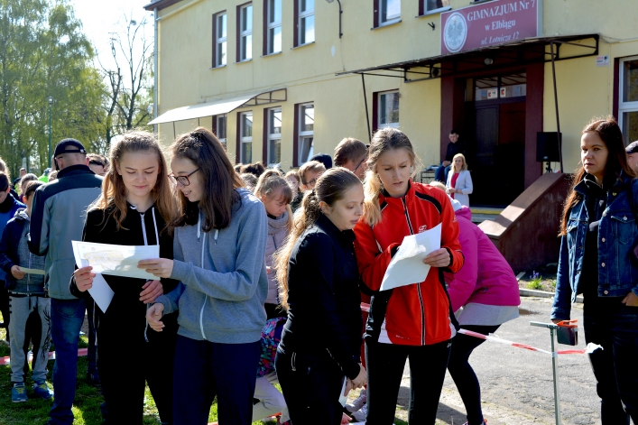 Międzyszkolne biegi na orientację przy Gimnazjum nr 7 (+ zdjęcia)