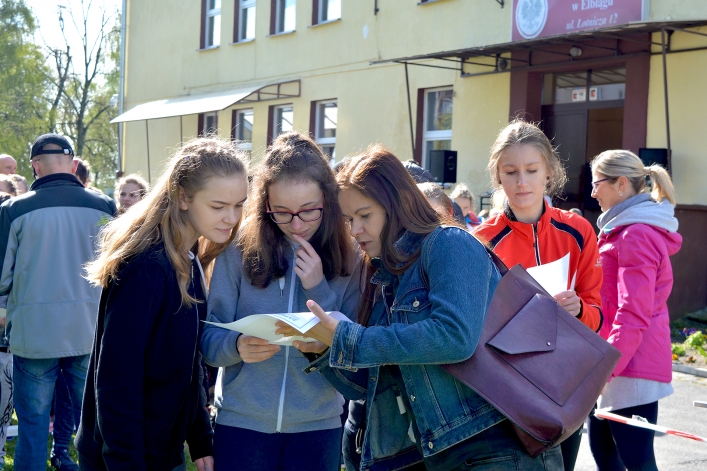 Międzyszkolne biegi na orientację przy Gimnazjum nr 7 (+ zdjęcia)
