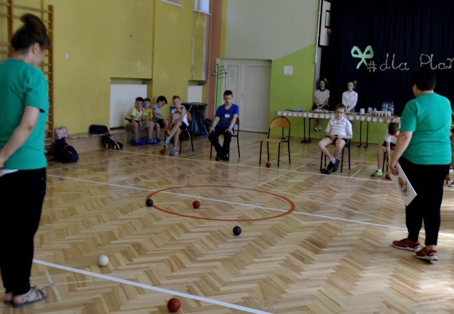 Międzyszkolny konkurs Eko-Boccia w Szkole Podstawowej nr 6 w Elblągu