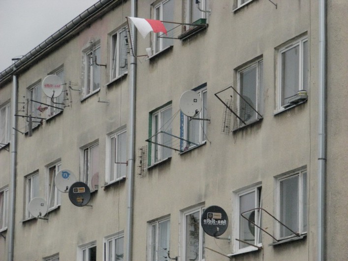 Mieszkańcy ozdabiają Elbląg barwami narodowymi. Galeria zdjęć