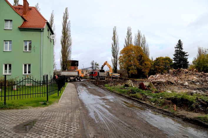 Budowa wiaduktu na Zatorze (26 października 2017 r.),j: 