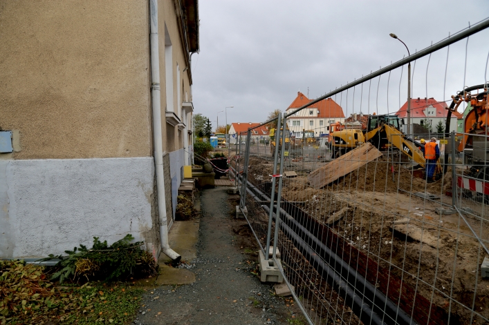 Budowa wiaduktu na Zatorze (26 października 2017 r.),