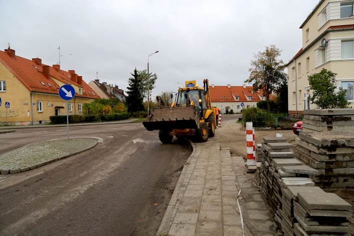 Budowa wiaduktu na Zatorze (26 października 2017 r.), 