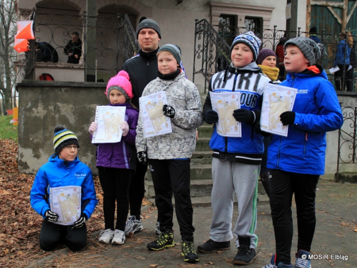 Mikołajkowe biegi na orientację w Parku Modrzewie