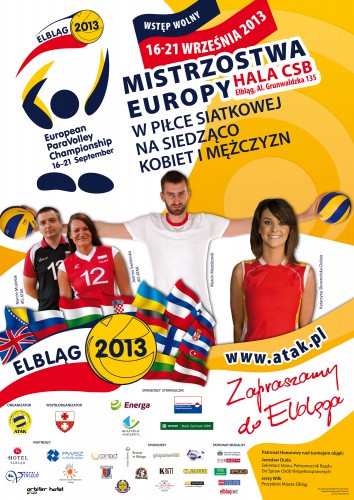 Oficjalny plakat Mistrzostw Europy 2013