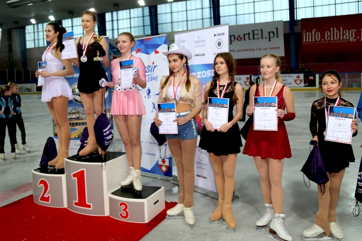 Mistrzostwa Polski Młodzików w Łyżwiarstwie Figurowym 2019 i Puchar Elbląga 
